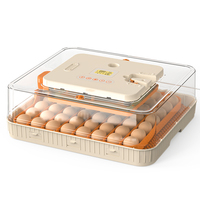 Incubateur d'œufs automatique WONEGG 56H avec contrôleur de température numérique, couveuse de taille moyenne pour poulets, canards, oies, oiseaux, reptiles