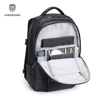 Mochila para Portátil de Negocios Resistente al Agua de 15.6 Pulgadas, 20.5L de Gran Capacidad, Bolsa para Computadora de Oficina, Lista para Enviar