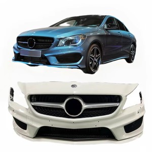 Conjunto de Parachoques Delantero con Rejilla y Radiador para <span class=keywords><strong>Mercedes</strong></span>-Benz <span class=keywords><strong>CLA</strong></span> C117/W117 CLA260, Kit de Carrocería, Autopartes 2013-2019, Línea <span class=keywords><strong>AMG</strong></span> - Product Image 5