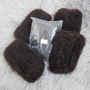 <span class=keywords><strong>Cabello</strong></span> Trenzado Kinky Twist para Crochet, 100g/Pieza, 100% <span class=keywords><strong>Cabello</strong></span> Humano Remy Brasileño, Paquetes de <span class=keywords><strong>Cabello</strong></span> Afro Rizado Kinky de 10-18 Pulgadas - Product Image 2
