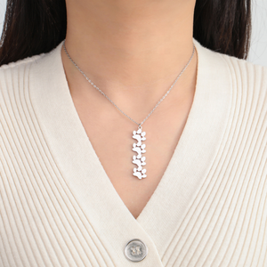 צלב-גבול diy חיית מחמד בסגנון נירוסטה pvd מצופה זהב 18k הדפס שם חרוט תליון יוניסקס צמיד שם תליון יוניסקס - Product Image 5