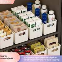 Organisateur de plateau multifonctionnel en plastique pour télécommandes, bijoux, clés, cosmétiques – Rangement moderne pour table de salon