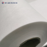 Papier filtre en fibre de verre plissé de qualité HEPA pour salle blanche électronique, livraison depuis Guangzhou