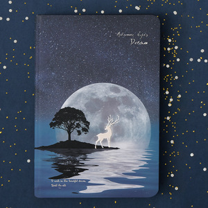 Quaderno Luminoso Foresta Incantata NEA24, Album da <span class=keywords><strong>Disegno</strong></span> con Copertina Rigida e Illustrazioni Fantasy, Diario Artistico per Scrivere e Disegnare - Product Image 6