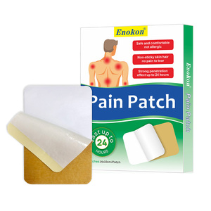 Enokon 2025 OEM kualitas tinggi 12x8cm kain herbal alami sendi otot panas & dingin pereda nyeri punggung Patch panas untuk nyeri lutut - Product Image 4