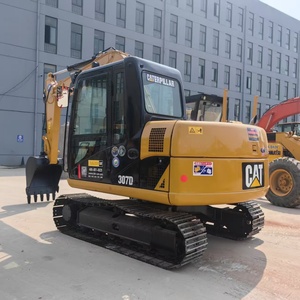 รถขุดตีนตะขาบขนาดเล็ก CAT 307D มือสอง น้ำหนัก 7 ตัน ระบบไฮดรอลิก สำหรับงานเทศบาลและจัดสวน - Product Image 1