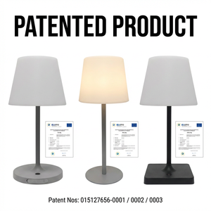 Lámpara de mesa LED Buttery recargable para uso en interiores de niños/adultos con control remoto e iluminación RGB Led Swing - Product Image 1