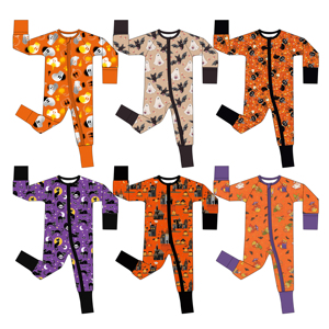 Vendita calda scatola misteriosa per neonati bambini bambini pagliaccetto di bambù <span class=keywords><strong>pigiama</strong></span> e Jogger per neonati ragazze scatola fortunata stampa casuale - Product Image 2