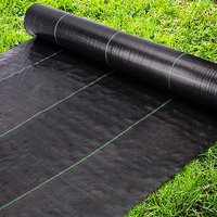 Toile de paillage robuste en PP pour le jardinage et le contrôle des mauvaises herbes, tapis anti-herbe de qualité supérieure