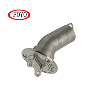 FOYO-Accessoires de quincaillerie marine 316ss, pièces de bateau, remplissage de pont d'eau, fonte de précision avec clé, vente à chaud