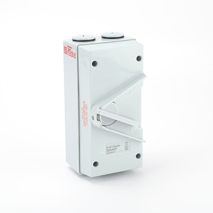 Interruptor de desconexión impermeable para exteriores MUKF de 35 amperios y 690 V, IP65, interruptor de corte de carga monofásico y trifásico - Product Image 4