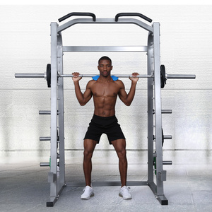 Tăng Tập Thể Dục Chuyên Nghiệp Có Thể Điều Chỉnh Trọng Lượng Nâng Băng Ghế Dự Bị Phòng Tập Thể Dục Squat Giá Điện Tập Thể Dục Giá Smith Máy Để Bán - Product Image 5