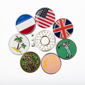 Marqueur de balle de golf magnétique personnalisé, nouveau design, avec clip pour chapeau - Product Image 5
