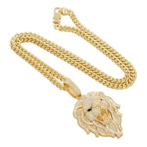 Pendentif Hip Hop en argent sterling 925 plaqué rhodium, couleur or, diamant, bijoux de luxe unisexe, accessoire de mode, cadeau - Product Image 3