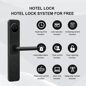مورد ذهبي خدمة OEM عبر الإنترنت قفل باب التطبيق الذكي قفل باب غرفة فندق قفل rfid أقفال غرفة النوم - Product Image 3