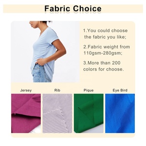 Dernier <span class=keywords><strong>t</strong></span>-<span class=keywords><strong>shirt</strong></span> à <span class=keywords><strong>col</strong></span> en <span class=keywords><strong>V</strong></span> pour femmes avec fond rond Personnalisé de qualité supérieure 100% coton <span class=keywords><strong>T</strong></span>-<span class=keywords><strong>shirt</strong></span> uni vierge pour femmes <span class=keywords><strong>T</strong></span>-shirts coupe ajustée - Product Image 2