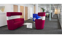 Sofá modular de fácil instalación, mesa moderna, juegos de muebles de oficina