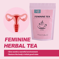 Chinaherbs OEM Marque Privée Thé Féminin Formule Personnalisée Mélange Herbal Fabricant Fournisseur en Gros Dix Sachets Vente en Gros Mondiale