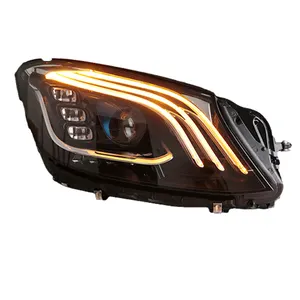 manufacturer car Headlights S Class W222 S350 S500 S600 led modified headlight For Mercedes-Benz