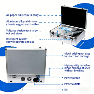 Carevo - Equipo de Ultrasonido Terapéutico de 3 MHz y 1 MHz con Control de Tiempo para <span class=keywords><strong>Fisioterapia</strong></span> y Aplicaciones Corporales, Enchufable - Product Image 6