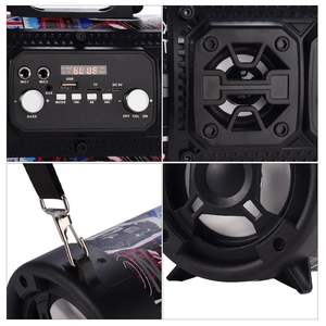 Vofull Lecteur de musique portable Haut-parleur Mains libres Haut-parleur sans fil Extérieur Haut-parleur sans fil actif - Product Image 6