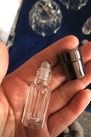 Décanteur de bouteille en verre de parfum sans plomb fait à la main de style arabe