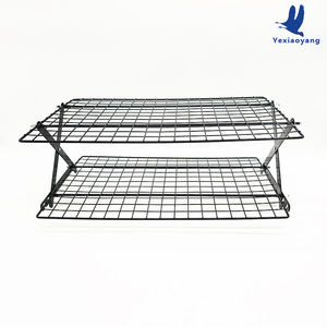 Yexiaoyang Four Layer Folding Metal Cooling Rack For Baking Bread And Cookies Storage - Product Image 4