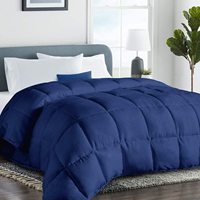 Housse de couette en microfibre de polyester, couleur personnalisée, pour hôtel et spa, prix bas