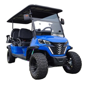 Voiturette de golf ambulance la plus vendue, châssis en acier haute résistance, 5-6 places, vitesse 30-50 km/h, autonomie 70-90 km, batterie 48V, traction avant, modèle 2024 - Product Image 1
