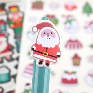 Set di Adesivi Natalizi con Simpatici Babbo <span class=keywords><strong>Natale</strong></span>, Pupazzo di Neve e <span class=keywords><strong>Albero</strong></span> per Confezioni Regalo e Decorazioni Scrapbook - Product Image 4