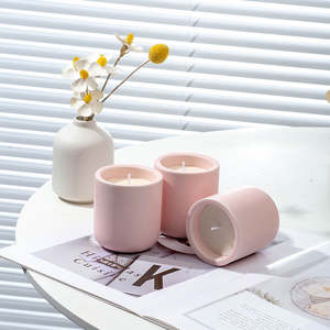 AIKUN Vela de Aceite Esencial de Cerámica Moderna Hecha a Mano, Aromaterapia de Cera de Soja Natural para Decoración Relajante del Hogar para Navidad - Product Image 5