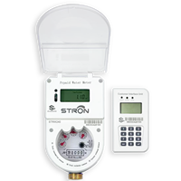 Compteur d'eau prépayé Stronsmart STS en laiton IP68 pour usage résidentiel/commercial, fonctionnement par jeton OEM, installation facile, intégration API