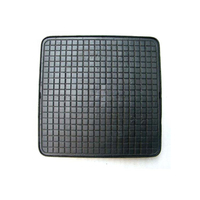 En124 D400 Couvercle d'égout en fonte ductile, coloré, rond, carré, rectangulaire, couvercle de regard de fonderie