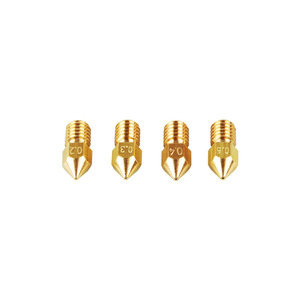 Boquilla de latón 3DSWAY MK8 de 0.4mm para filamento de 1.75mm, accesorio para impresora 3D - Product Image 3