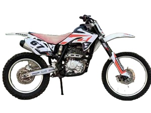 Motocicleta Todoterreno para Adultos de <span class=keywords><strong>250cc</strong></span> con Chasis de Acero, Freno Hidráulico, Arranque a Patada, Transmisión por Cadena y <span class=keywords><strong>Motor</strong></span> sin Escobillas para Carreras de <span class=keywords><strong>Pit</strong></span> <span class=keywords><strong>Bike</strong></span> - Product Image 1
