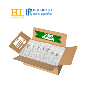 Paquete de cubiertos de plástico envueltos ligeros al por mayor con servilleta juego de utensilios PP/PS de 2,5G juego de cubiertos desechables cubiertos de línea aérea - Product Image 5