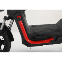Vélo électrique de ville pour adultes, 3 vitesses, frein à tambour sans balais, batterie au plomb-acide 500W, assistance au pédalage, écran LCD