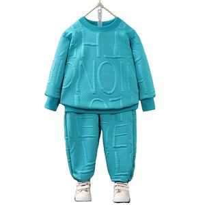 BOTTCOOLA <strong>Boys</strong> and Children Clothing Sweatshirts Spring Autumn 0-15 Years Old Two-piece <strong>Suits</strong> <strong>Casual</strong> Sports Trendy Kids Hoodies - Product Image 1