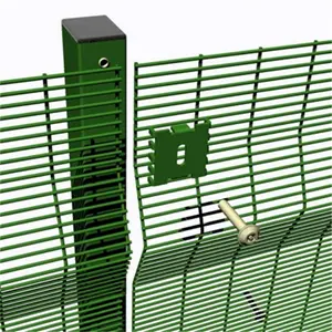 Yuchen high security 358 steel fence prison protection Fence with Anti-Tamper Features Surveillance Mesh Fence Area Protection