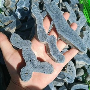 Venta al por mayor de alta calidad de forma libre artesanía <span class=keywords><strong>azul</strong></span> coral <span class=keywords><strong>Jade</strong></span> y cristal de cuarzo para curación decorativa otras artesanías de cristal - Product Image 5