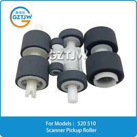 Roller Pickup Scanner B12B813561 untuk Epson DS-510 DS-520 DS-560 DS-760 DS-860, Roller Pengumpan Printer Pabrik
