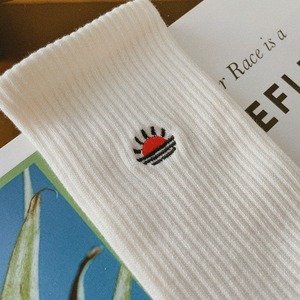 Сделанные на заказ носки с вышивкой, промо-вышитые вязаные носки, логотип на заказ - Product Image 4