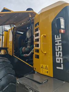 Chargeur frontal hydraulique SDLG L955HE d'occasion, capacité de charge de 5 tonnes, chargeuse sur pneus de taille moyenne - Product Image 3