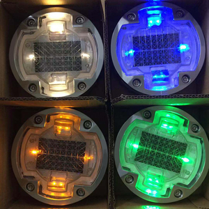 Ojos De Gato Embedded Driveway Marking Aluminum Cat <strong>Eyes</strong> Flashing Markers Solar Road Stud - Product Image 1