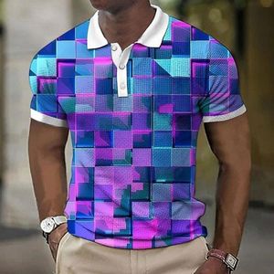 <span class=keywords><strong>Polo</strong></span> da uomo t-shirt Patchwork Plaid Print Custom Plus Size alta qualità Plain oversize Slim produttore di abbigliamento <span class=keywords><strong>Polo</strong></span> - Product Image 6