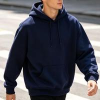 Sweat à capuche en molleton français OEM pour homme, coupe ample, col à capuche, léger, unisexe, vente en gros