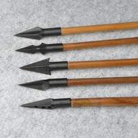Flèches de chasse pour arc et flèche, pointe de flèche traditionnelle chinoise rétro, pointes larges