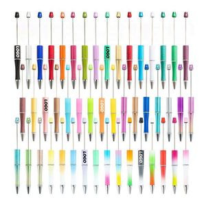 Bolígrafos de Plástico con Degradado de Color, Personalizables con Logotipo, Impresión UV, Tinta Negra, Decoraciones Personalizadas para Bolígrafos, para la Escuela y la Oficina - Product Image 1