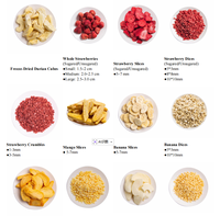 Fruta Mixta Liofilizada, Snack Saludable, Higos, Lichi, Frambuesa, Piña, Arándano, Morera, Fruta Liofilizada de Morera