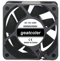 Suptec — ventilateur de refroidissement Axial, ventilateur sans balais, 7225